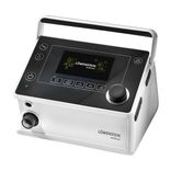 Löwenstein prisma VENT 40 home ventilator — white unit with carry handle, colour display and control dial