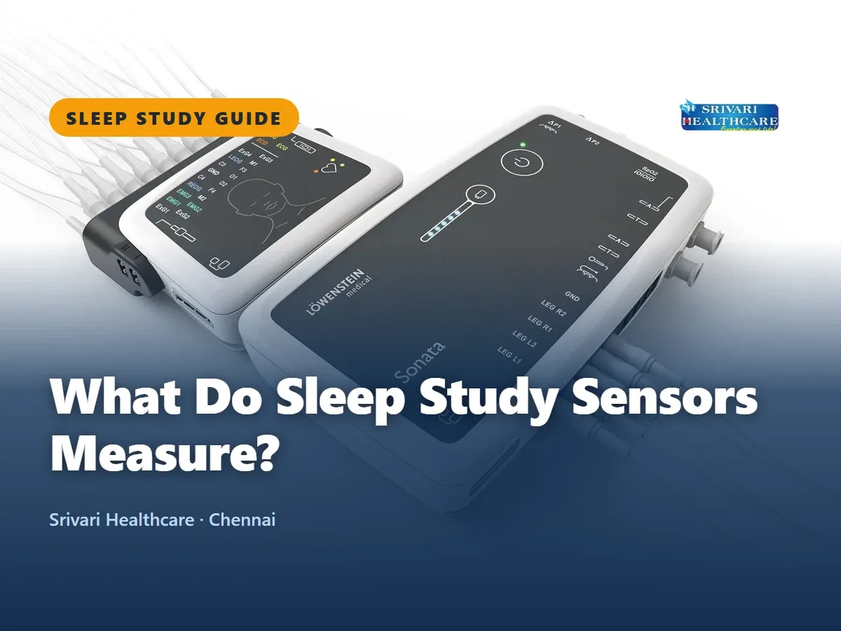 What Do Sleep Study Sensors Measure?